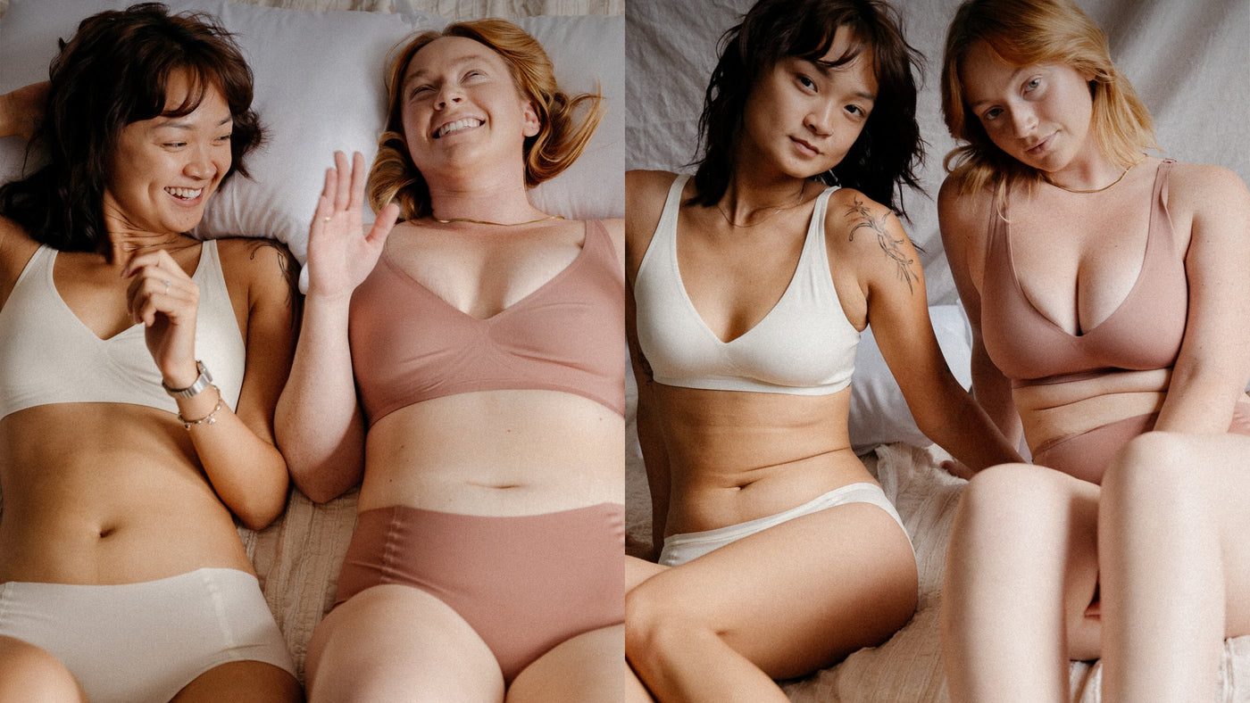 Bra and Panty Set — Padded bra for women — Women's Innerwear -  Seamlesslingeris - Medium