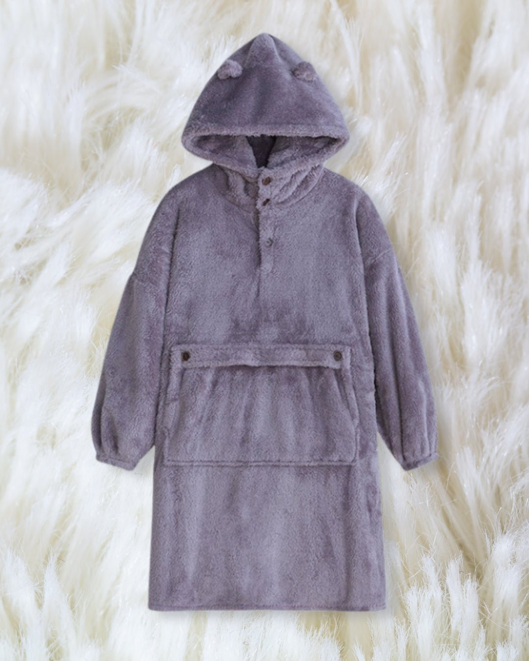 Fluffy Lounge Oversized Hoodie