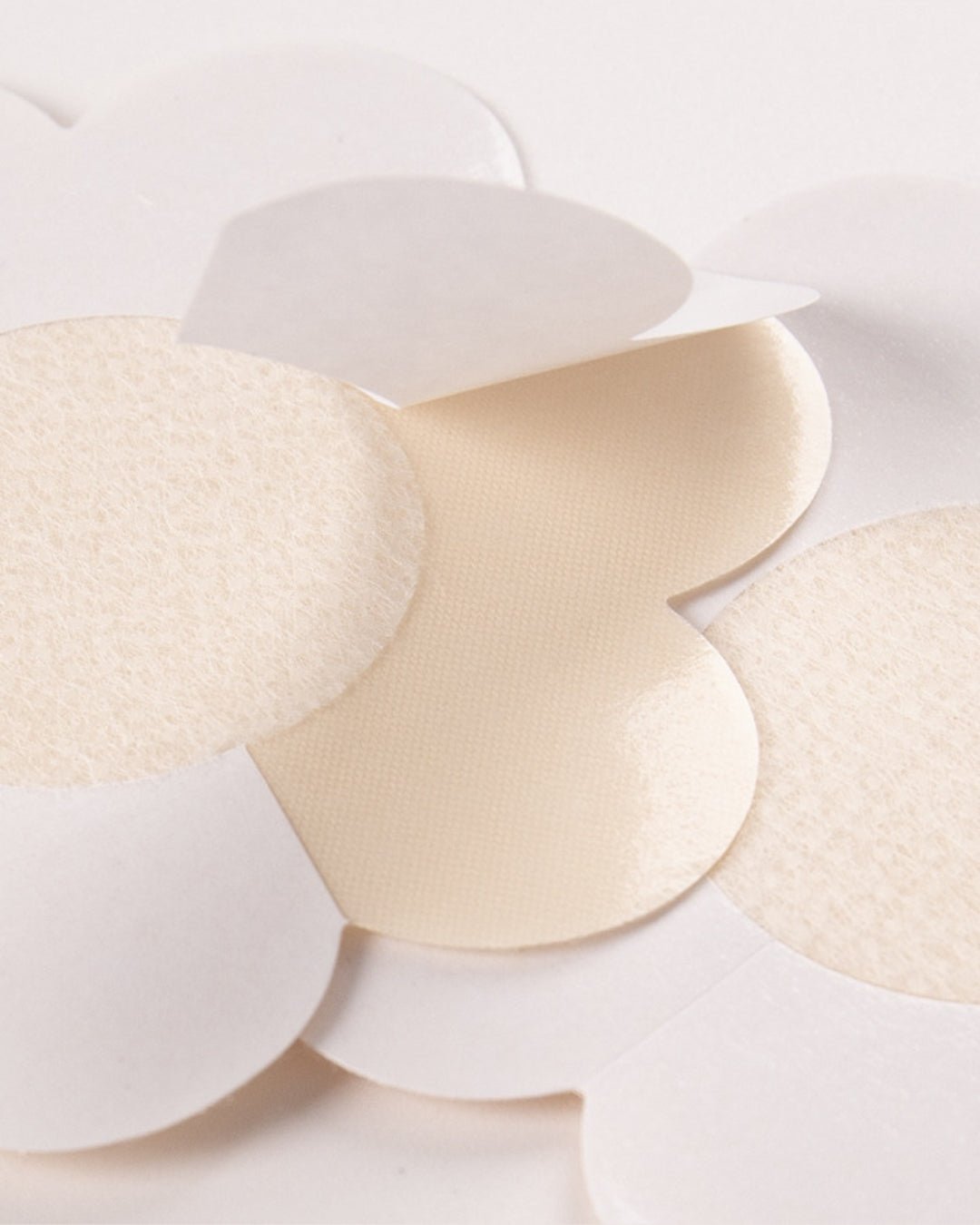Invisible Nipple Covers - CreamFlower Petals - Seamless Lingerie